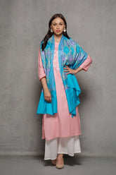 Floral Ogee Wrap - The Pashm